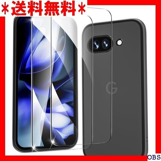 ☆人気商品☆_N003 Google Pixel 9a ケース + ガラスフイ ール付き 黄変防止 指紋なし ピクセル9a 158
