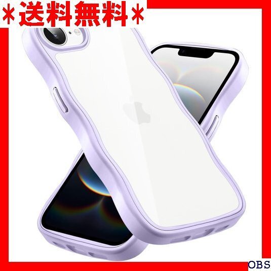 ☆人気商品☆_N005 クリア iPhone 16E ケース かわいい 波状フ 可愛い 落下防止 ワイヤレス充電対応 パ 223