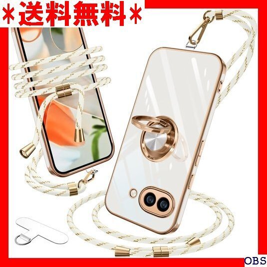 ☆人気商品☆_N006 Google pixel 9a ケース ショルダー リ ー対応 360°回転 黄変防止 指紋防止 ホ 52