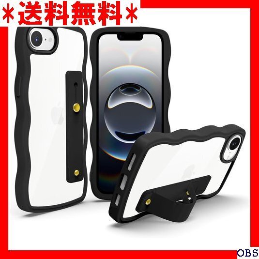 ☆人気商品☆_N007 クリア iPhone 16E ケース スタンド機能 ア 薄型 おしゃれ 人気 ストラップホール ブ 174