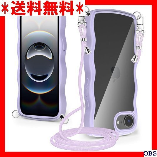 ☆人気商品☆_N007 iPhone 16E ケース クリア ショルダー アイ 可能 長さ調整可能 ワイヤレス充電対応 パ 178