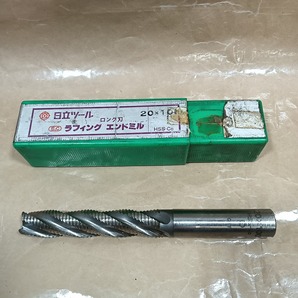 ●○切削工具 中古 エンドミル φ20.0 x 100 刃長100mm ラフィング 日立ツール○●