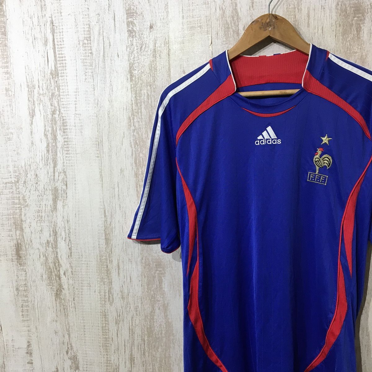 00s adidas 00/02 フランス代表 ホーム ユニフォーム 2000年