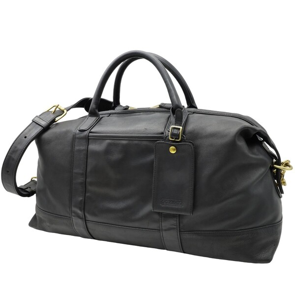 送料無料 美品 COACH オールドコーチ メンズ ボストンバッグ レザー 2way ボストンバッグ 0013 ブラック 旅行