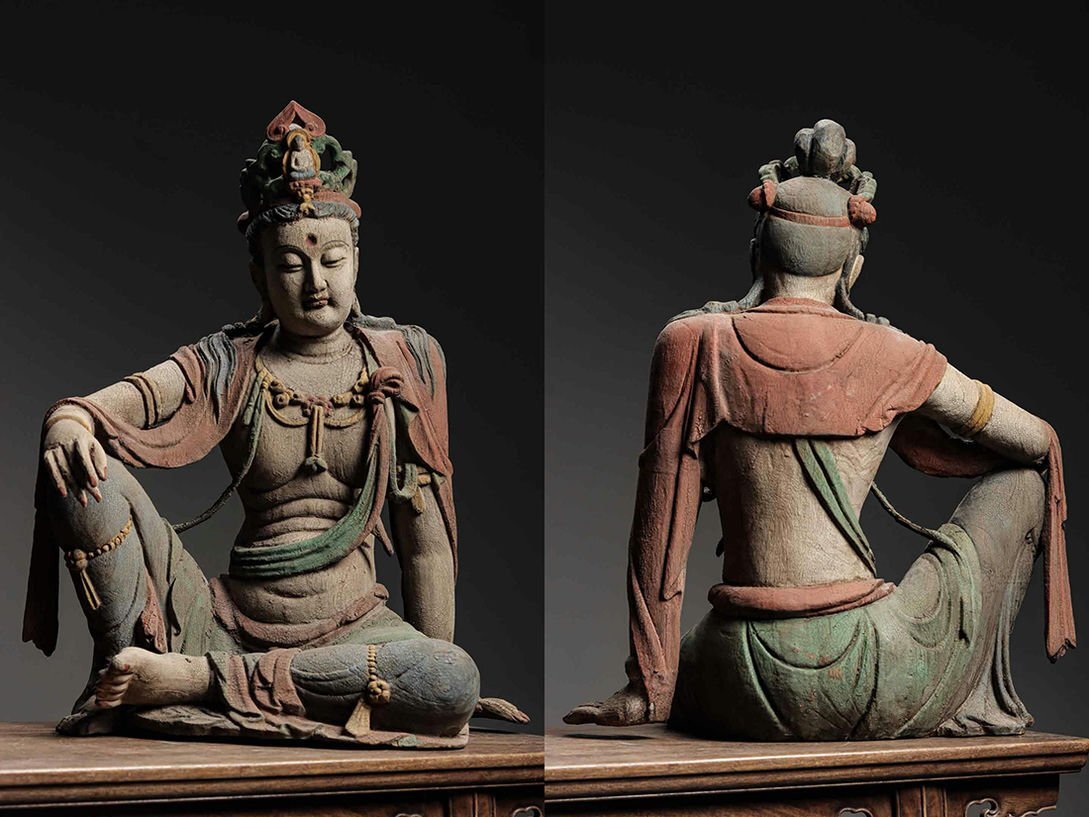 古佛像，時代物，在銘，古銅製 Yahoo!オークション -「仏像 明時代」の落札相場・落札価格