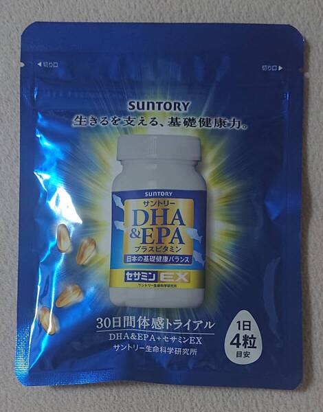 サントリー DHA&EPA+セサミンEX 120粒 30日分