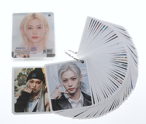 stray kids felix フィリックス グッズ 韓国語 単語カード 単語帳 63枚入 + ケース付 K-POP