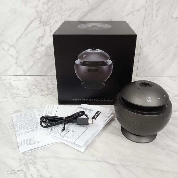 ●送料無料 動作品 Lenovo 360度 カメラ スピーカー CCAM100/レノボ 360度 カメラスピーカー/Lenovo Volp 360 Camera Speaker