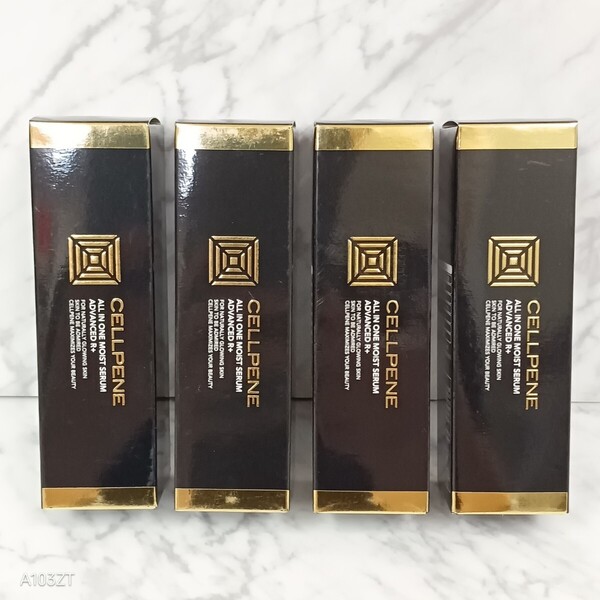 送料無料 未開封品 CELLPENE ALL IN MOIST SERUM ADVANCED R+ セルペネ オールインワン モイスト セラム AR+ ジェル状美容液 40g 4本セット