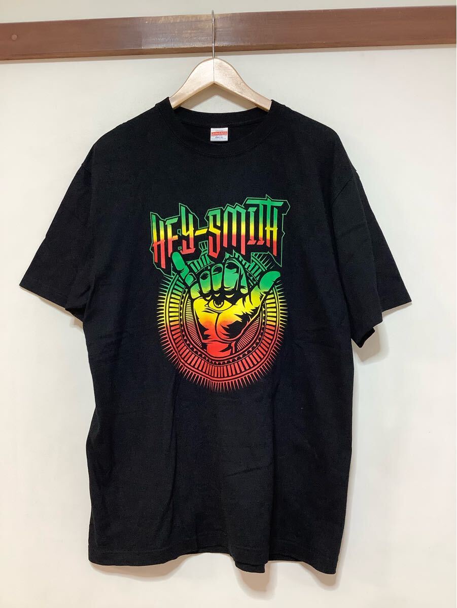❤️HEY-SMITH LOGO Tシャツ XLサイズ　限定品 HEY-SMITH】LOGO T ※受注生産 - CAFFEINE BOMB OFFICIAL ONLINE