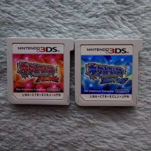 【ジャンク】ポケットモンスター オメガルビーとアルファサファイア