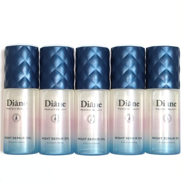 ダイアン パーフェクトビューティー ナイトリペアヘアオイル 60ml ミッドナイトベリーの香り 5個
