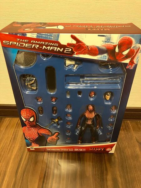 【ほぼ未使用】MAFEX No.004 アメイジング・スパイダーマン 2 DX セット マフェックス MARVEL SPIDER-MAN THE AMAZING SPIDER-MAN 2 DX SET