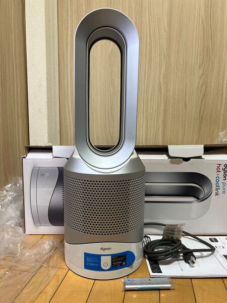 送料無料(動作品)美品 ダイソン Dyson Pure Hot + Cool 空気清浄ファンヒーター HP03 (フィルター良好) (S-53)