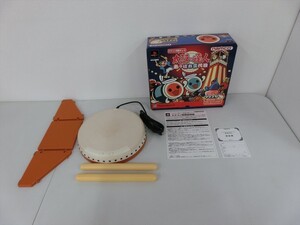 G【SE4-33】【100サイズ】namco/PlayStation2用/太鼓の達人/あっぱれ三代目/タタコン/NPC-107/ジャンク扱い/※ソフト欠品