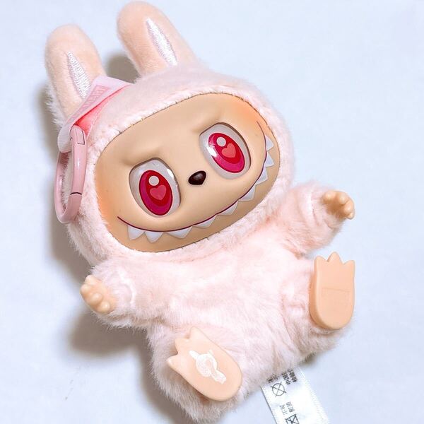 ラブブ Labubu ぬいぐるみキーホルダー ぬいぐるみ Have a seat ピンク DADA