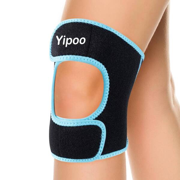 (Lサイズ) Yipoo 膝 サポーター 膝蓋骨 サポーター 固定 通気性 滑り止め 軽量 着圧 吸汗速乾 登山 野球 テニス ゴルフ メンズ アウトドア