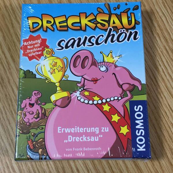 キレイがきらい 追加カード 美しい ブタ 説明書付 カード ゲーム Drecksau sauschn: Kartenspiel fr 2 - 4 Spieler ab 7 Jahren