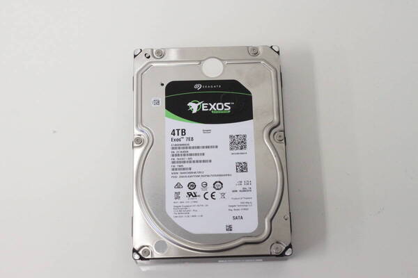 c642 送料無料!! SEAGATE ST4000NM0035 Exos 7E8 HDD 4TB 3.5インチ SATA HDD4TB