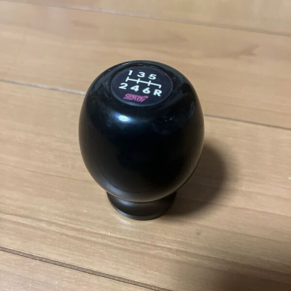 STI スバル シフトノブ 6MT ジュラコン M12×1.25 6速 SUBARU BRZ ZD インプレッサ レガシー 純正?
