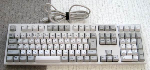 中古★東プレ Realforce SA/R2SA-JP3-IV/USBキーボード 静音/アイボリー/送料込