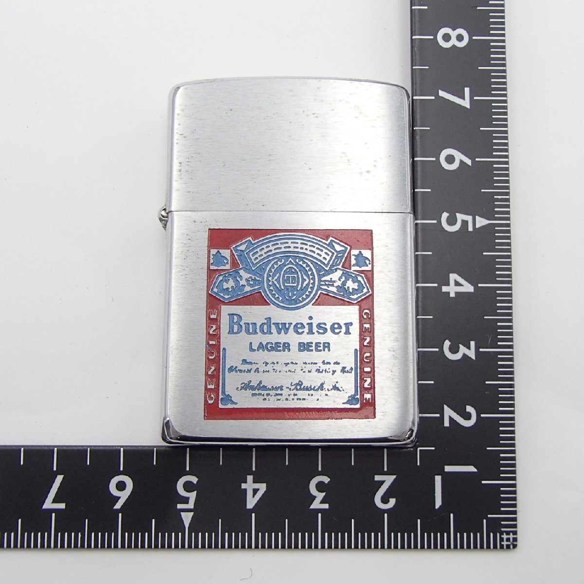 バドワイザー 限定 灰皿付 未使用 zippo 生活家電