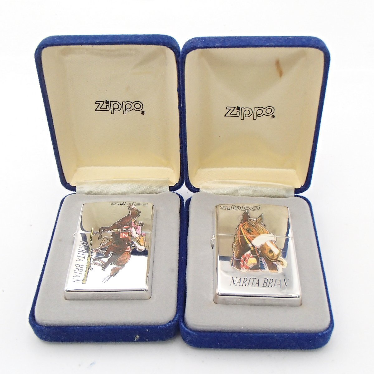 ZIPPO ジッポー ナリタブライアン全身 内袋未開封｜中古