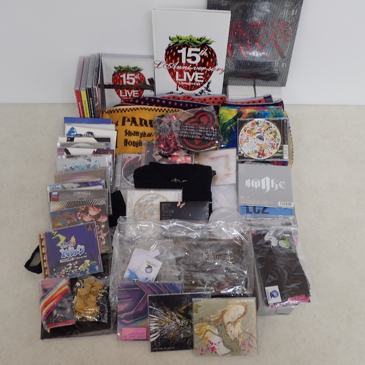 スタッフ タオル 96年あたり ラルク L´Arc 非売品