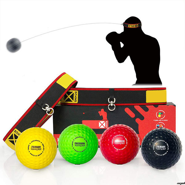 【遊びながら鍛える反射神経トレーニングセット】 リフレックスボール 格闘技 練習グッズ 集中力アップ 脂肪燃焼 親子で運動