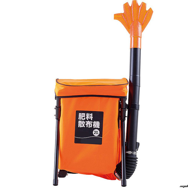 【手撒きの感覚に近い操作性、肥料散布機】 大型散布機 容量20L 軽量 背負い式散布機 筋蒔き対応 手撒き感覚 作業効率アップ