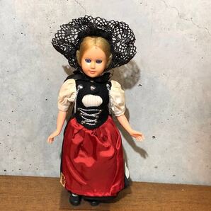 【即決/送料無料】vintage doll EMA MADE IN SWITZERLAND スイス製エマ人形 ヴィンテージドール スリープアイ 中古【USED】