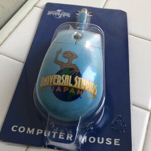 【即決/送料無料】UNIVERSAL STUDIOS JAPAN COMPUTER MOUSE ユニバーサルスタジオジャパン E.T イラストマウス 未使用 パソコン周辺機器