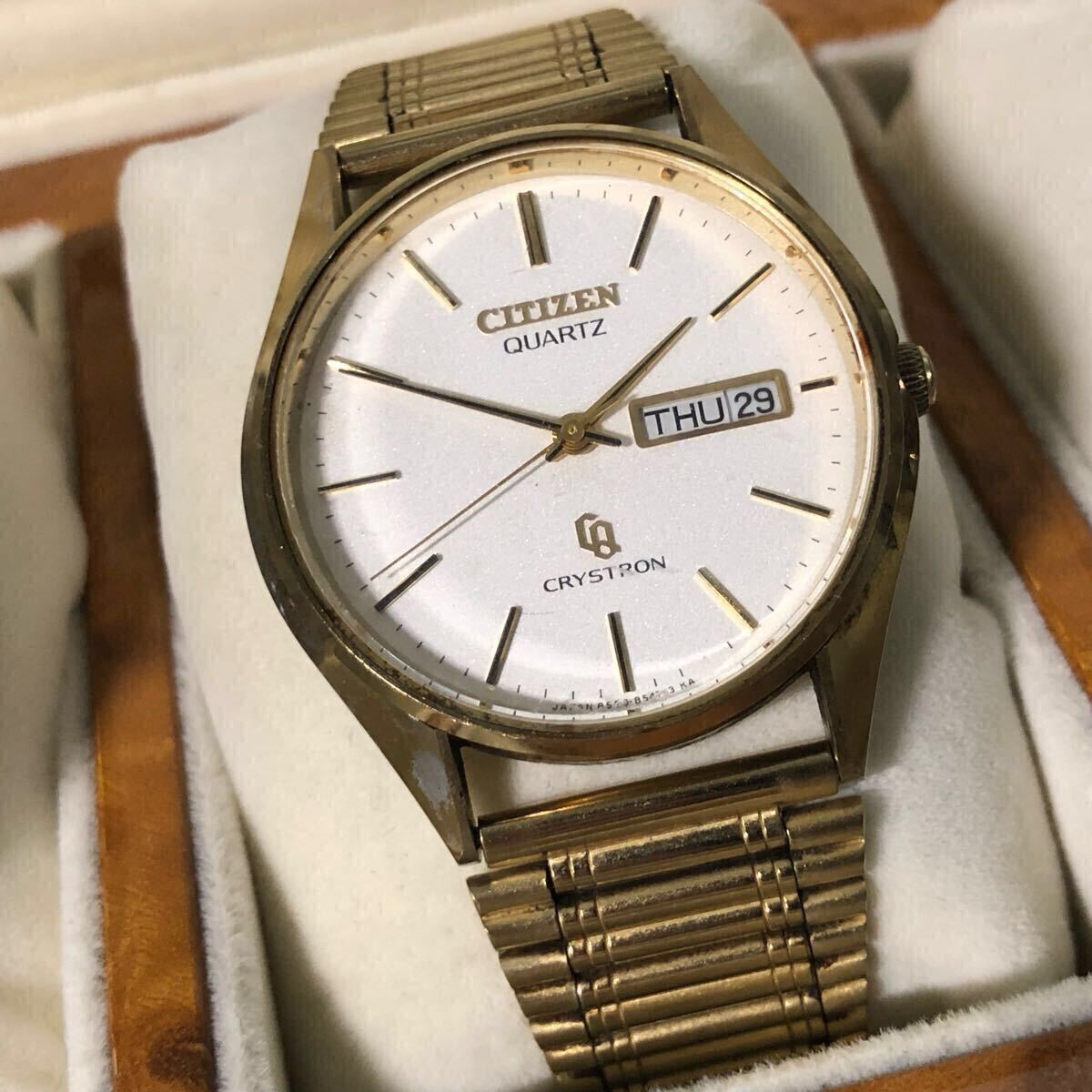 711 CITIZEN 時計 ヴィンテージウォッチ クリストロン ブラウン 2025年最新】Yahoo!オークション -シチズン クリストロンの中古