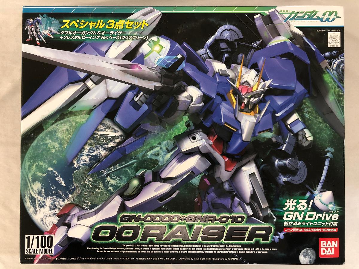 ガンプラセット GUNDAM ガンダムOO オーライザー　他　まとめ売り　6点 ダブルオーガンダム + オーライザースペシャルセット (1/100