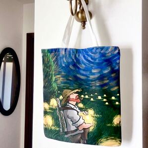 絵画プリント トートバッグ 未使用品 ♪