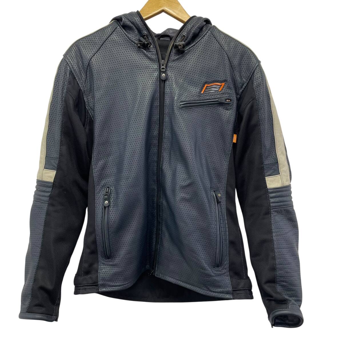 美品 HYOD レザージャケット バイクジャケット ライティング パンチング Yahoo!オークション -「hyodパンチングレザージャケット」の落札