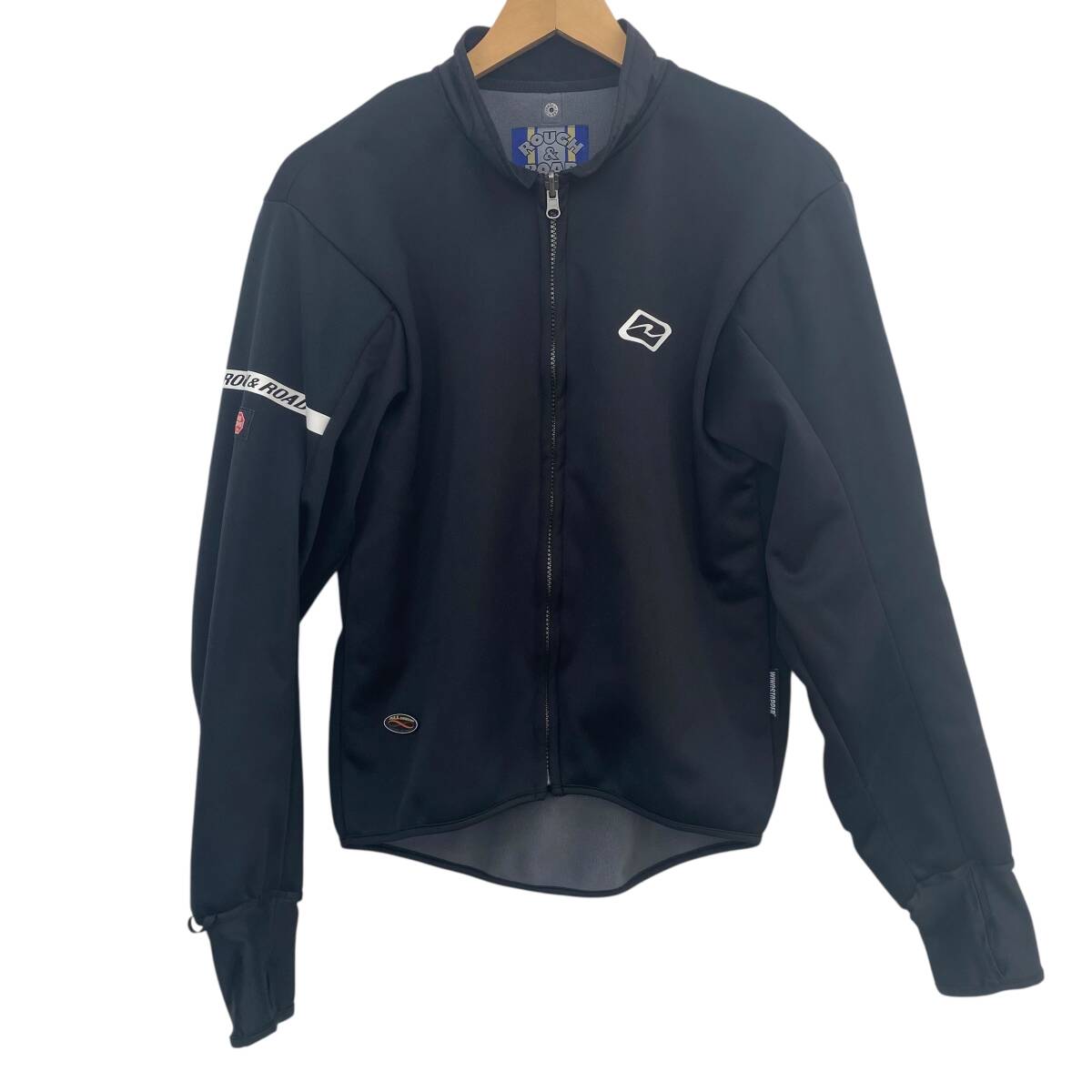 ROUGH&ROAD バイクジャケット 青/黒(中古品) 中古・古着通販】ROUGH&ROAD (ラフアンドロード) プロテクター