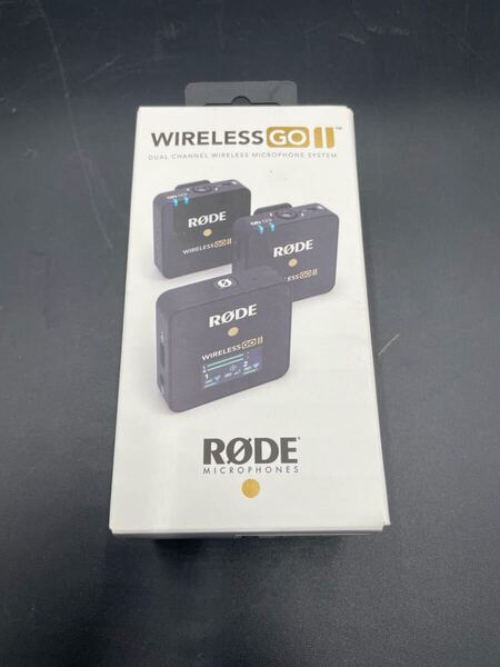 RODE Microphones ロードマイクロフォンズ Wireless GO II ワイヤレス ゴー II デュアルチャンネルワイヤレスマイクシステム WIGOII