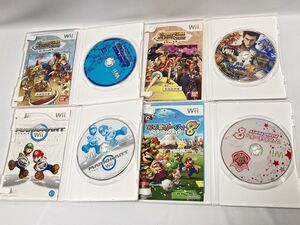 Wiiソフト まとめて4本セット マリオパーティ8 マリオカートWii ワインピースアンリミテッドクルーズ1 戦国BASARA3宴 現状品