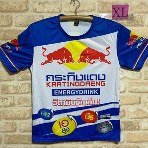 レッドブル RED BULL Tシャツ タイ語 XL サイズ ポリエステル