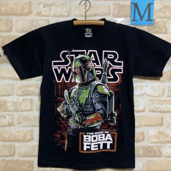スターウォーズ ボバフェット Tシャツ Mサイズ 管3039 star wars