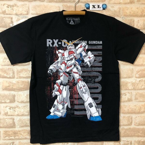 ガンダム ユニコーン RXー0 GUNDAM Tシャツ XLサイズ イラスト 機動戦士ガンダム 海外製