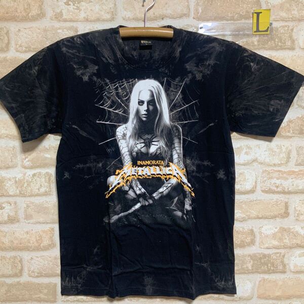 メタリカ INAMORATA METALLICA Tシャツ Lサイズ バンドTシャツ