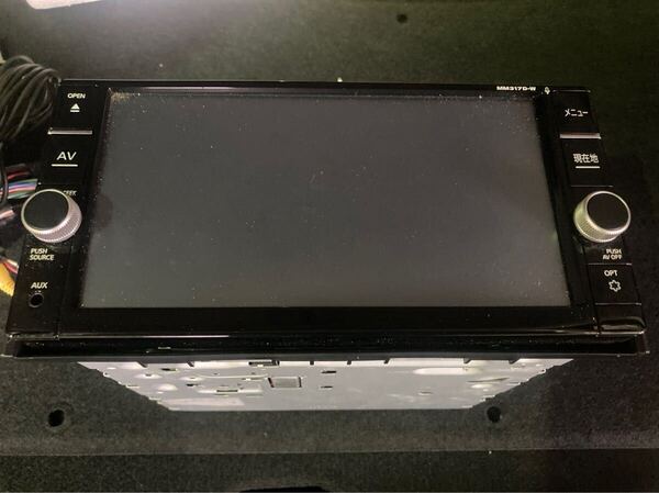日産純正 MM317D-W地デジ☆CD・DVD再生☆カーナビ☆Bluetooth
