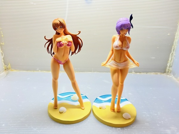 SEGA セガ DEAD OR ALIVE エクストラ サマービーチフィギュア feat.山下しゅんや かすみ あやね 全2種セット ブラッシュアップカスタム品