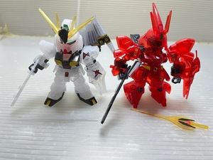 イベント限定 SDガンダム EXスタンダード 機動戦士ガンダム 逆襲のシャア νガンダム vs サザビー セット(クリアカラー) 完成品