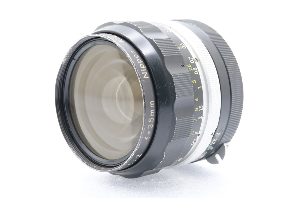 美品】NIKON ニコン Ai NIKKOR 35mm F2.8 一眼レフ MF 単焦点