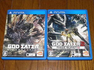 PSVITA ゴッドイーター リザレクション+ゴッドイーター2 レイジバースト GOD EATER