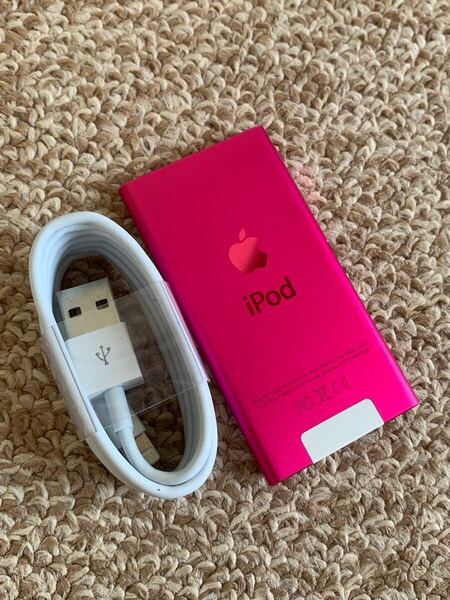 ☆動作確認済 Apple iPod nano 第7世代 ピンク 2015年モデル Bluetooth FMラジオ フィットネスAPP