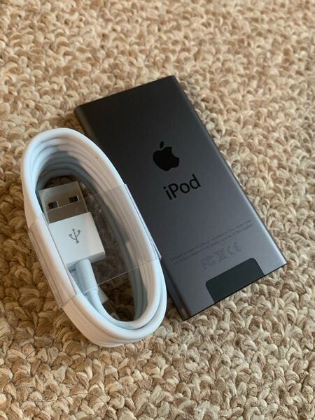 ☆美品 動作確認済 iPod nano アイポッドナノ 第7世代 スペースグレイ 2015年モデル Bluetooth フィットネス APP FMラジオ